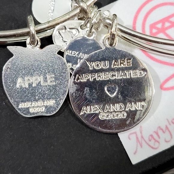Alex and Ani Teacher Appreciation Bangle Bracelets - Picture 7 of 9